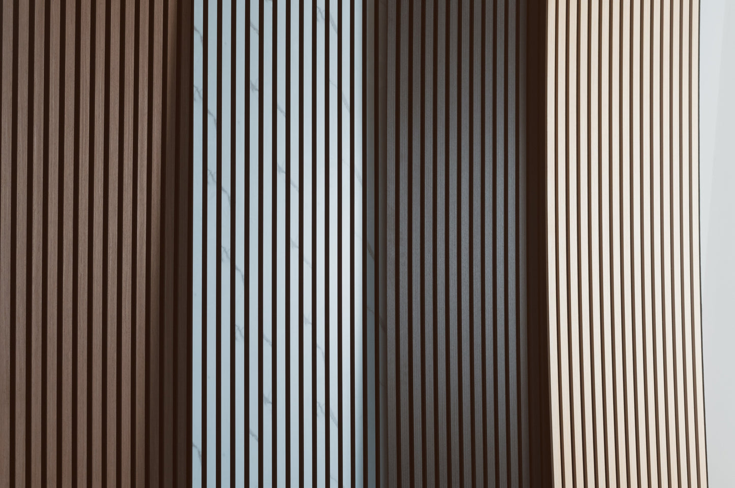 Panneau acoustique en bois massif de chêne - 240 * 60 cm